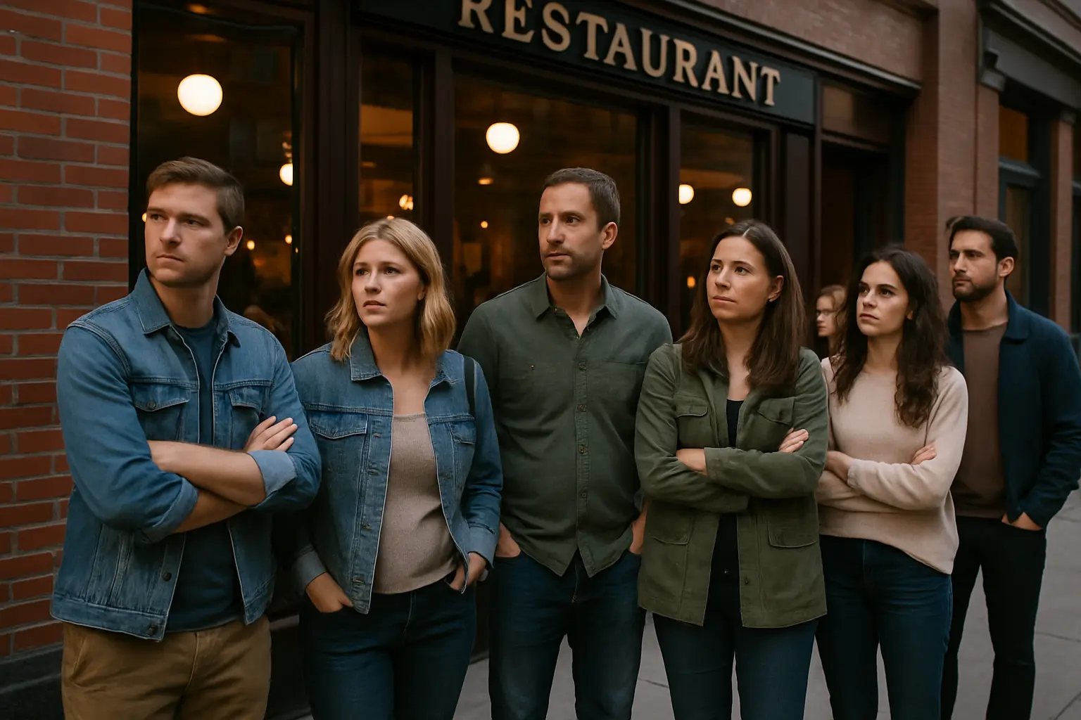 Online waitlist QR code